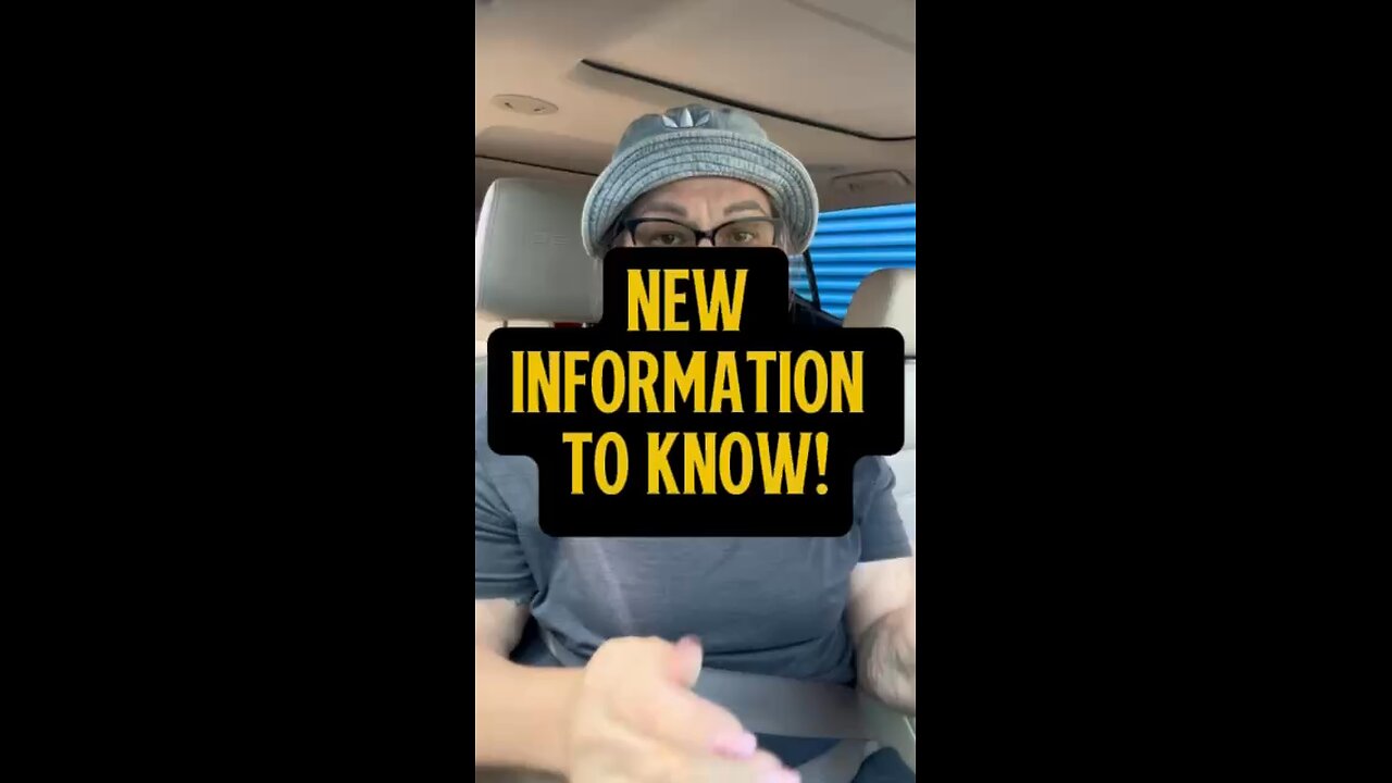 New Information To Know 🤓