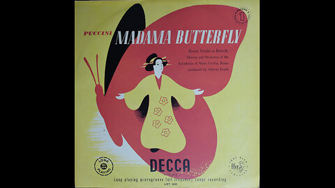 Puccini - Madame Butterfly - Renata Tebaldi, Alberto Erede, Academia di Santa Cecilia (1951)