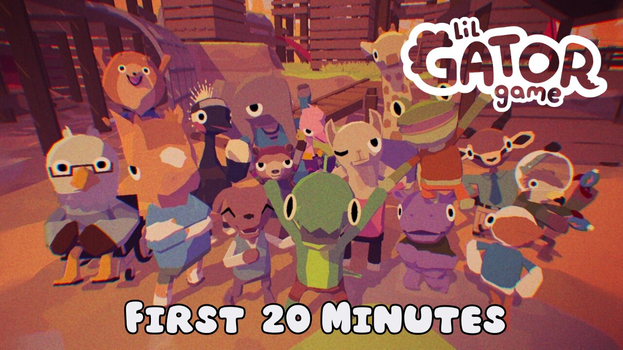 Lil Gator Game - First 20 Minutes (No Commentary Gameplay)