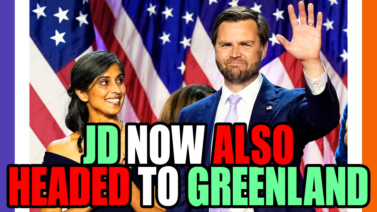 🔴LIVE: JD Goes To Back Usha In Greenland, Major 2nd Amendment Loss, Liberal Jduges Backing Down