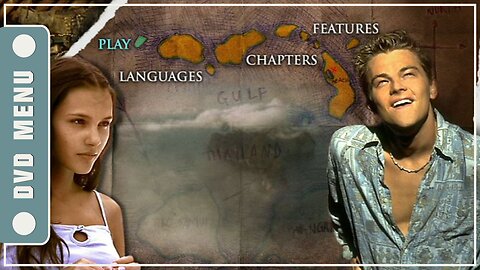 The Beach - DVD Menu