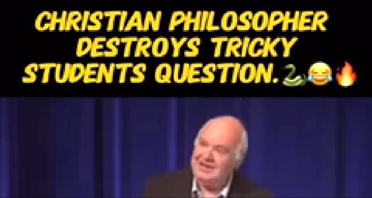 “WHY WOULD YOU WORSHIP THAT KIND OF GOD!” 🔥