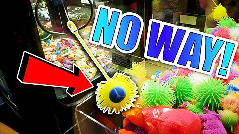 THIS NEVER HAPPENS AT THE CLAW MACHINE!