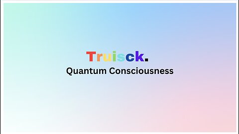 Consciousness R/evolution | 1. Quantum Consciousness