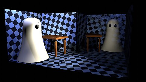 Making optical illusions in Blender N°12: Pepper's Ghost