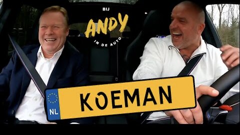 Ronald Koeman bij Andy