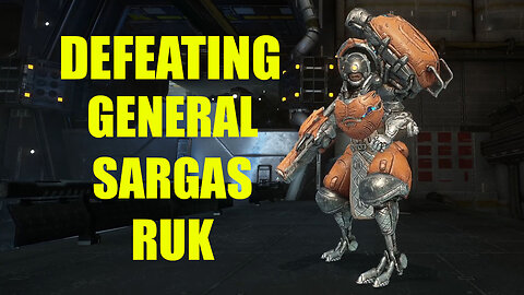 Defeating General Sargas Ruk - Warframe Part 19