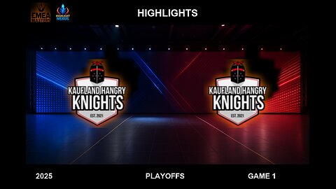 LR vs KHK Game 1 Highlights - EMEA Masters Playoffs 2025 - Los Ratones vs Kaufland Hangry Knights
