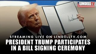 'President Trump Participates in a Bill Signing Ceremony'