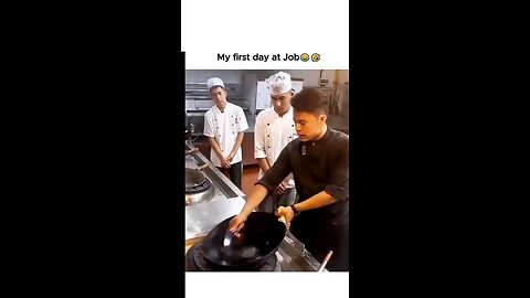 my friend first day New Job
