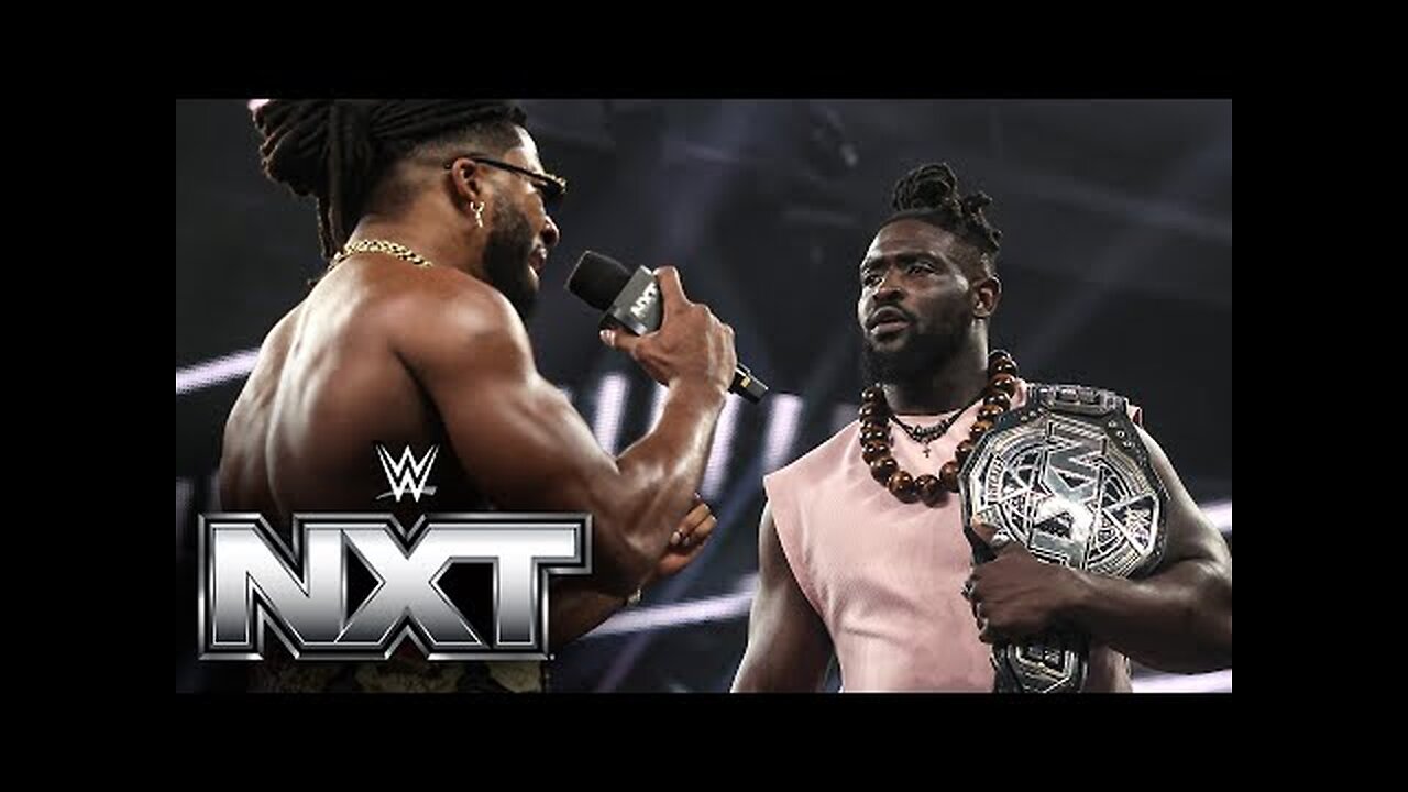 Oba Femi and Trick Williams clash in war of words over who runs NXT NXT highlights, Aug. 5, 2025