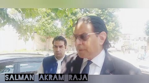 06 AUG ; PTI leader Salman Raja on 5 August PROTEST