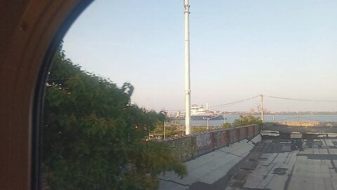 View of Manhattan from SIR. I am going back to Wall St