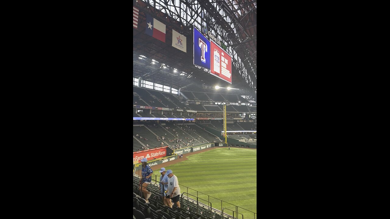 Globe Life Field Texas Rangers inside stadium