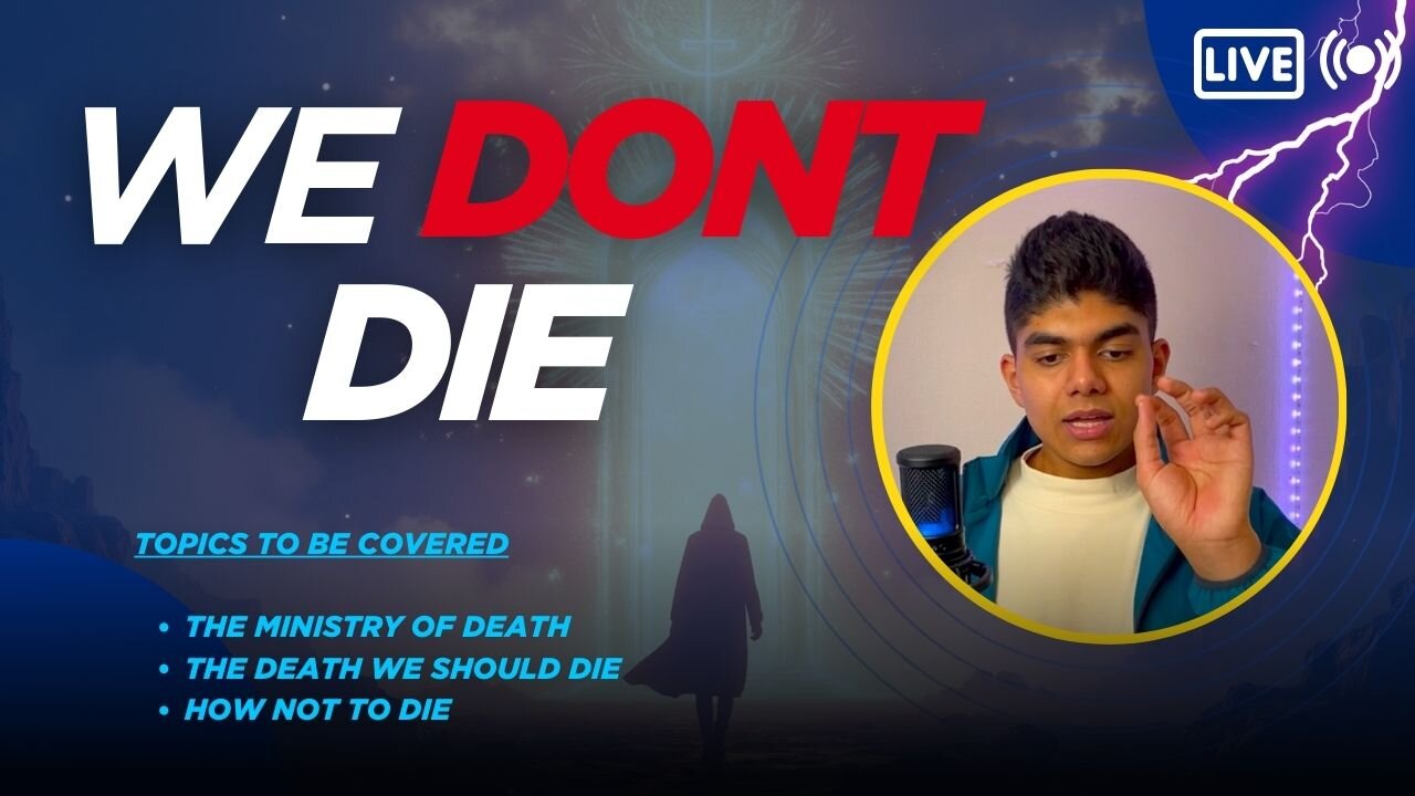 LIVE : WE DONT DIE - THE DEATH YOU SHOULD DIE