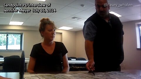 EXCLUSIVE: Sandpoint Police Question Arsonist Jennifer Meyer PART TWO