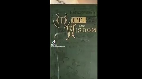 ENCYCLOPEDIA OF WIT AND WISDOM 📖 BY HENRY HUPFELD [1877]