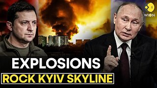 Explosions Tear Through Kyiv, Families Struggle In Darkness & Fear