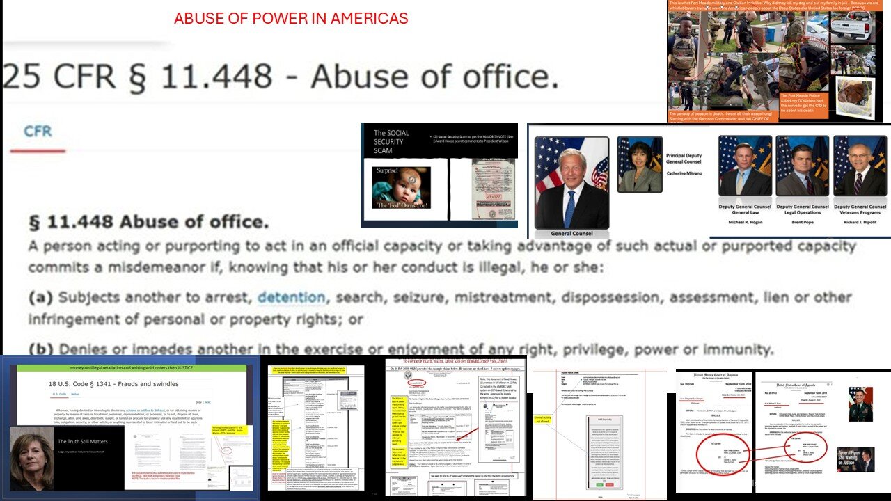 THE UNITED STATES INC AND ITS GENERALS KNOW THAT A DELAY IN HUMAN RIGHTS IS A DENIAL
