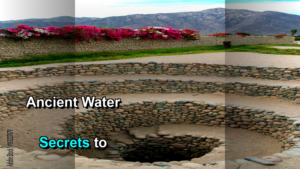 Ancient Water Secrets: Can They Save Us? ️