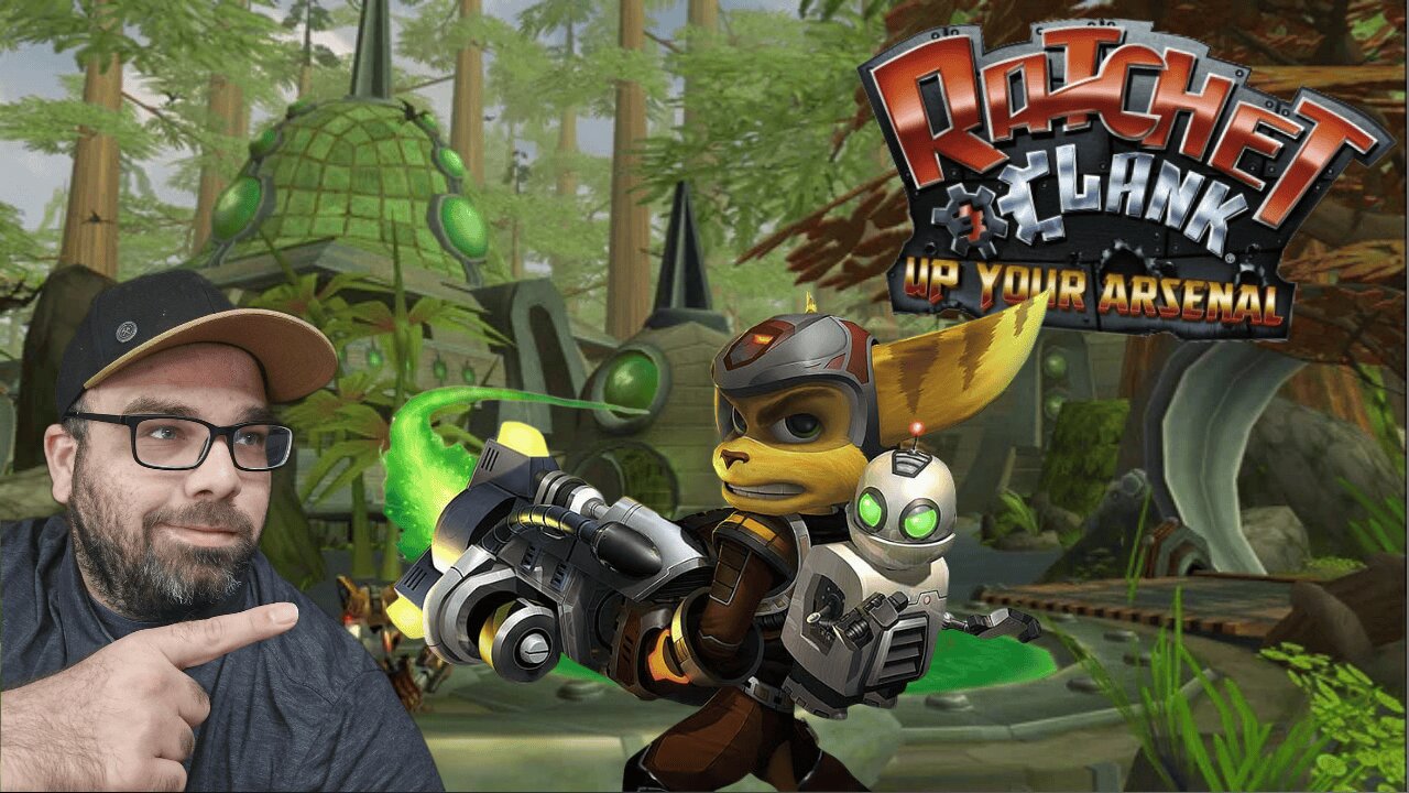 Playing Ratchet & Clank: Up Your Arsenal!! For The First Time!