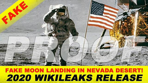 WikiLeaks - FAKE Moon Landing - NEVADA DESERT FOOTAGE