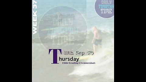 Bible Reading & Commentary • Thurs, 11 Sep ‘25 • Colossians 1:1-1:8
