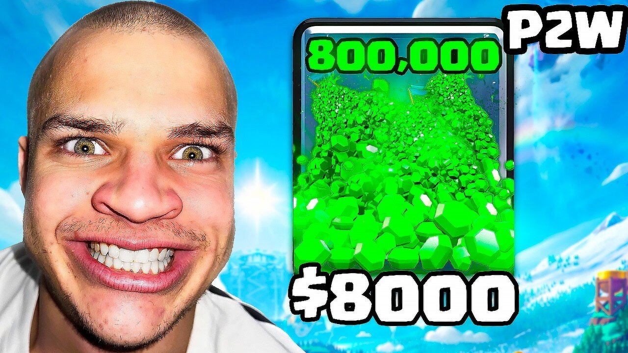 I Spent $8,000 On My NEW Account in Clash Royale (PAY TO WIN EP.5)