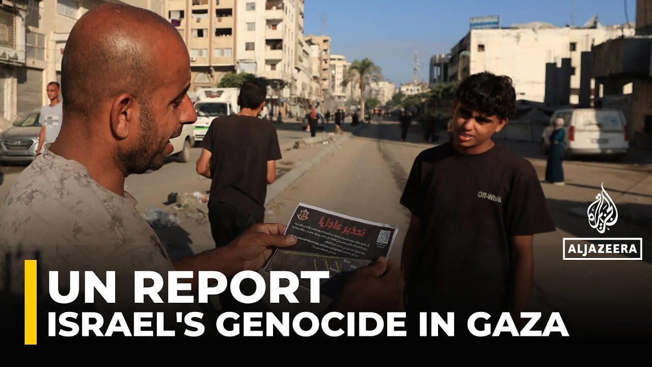 Israel is committing genocide in Gaza: UN report