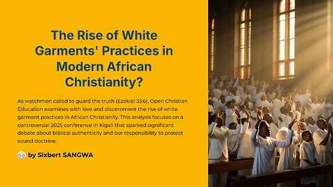 Aba White Garments Mu Nsengero zo mu Rwanda ||| Muhunge , Mwinjire mu Nkuge ||| Umwijima Uracuze
