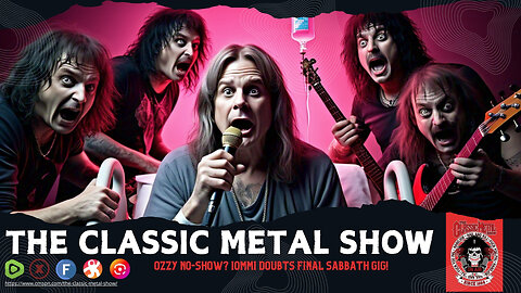 Ozzy No-Show? Iommi Doubts Final Sabbath Gig!