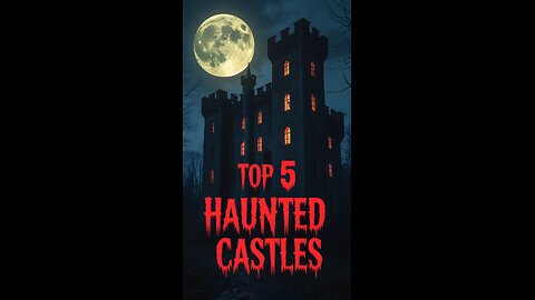 Top 5 Abandoned Castles with Dark & Haunted Histories 👻🏰 #shorts