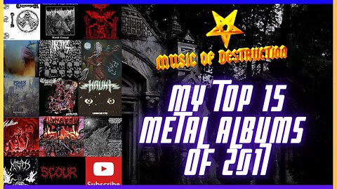 ✶My Top 15 Metal Albums of 2017✶
