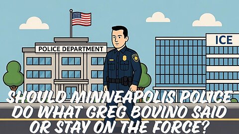 Should Minneapolis police do what Greg Bovino said or Stay on the Force? - AC Daily Show Ep 652