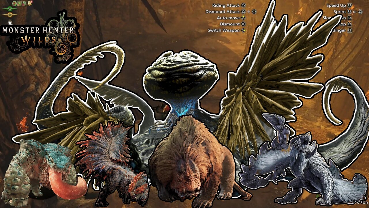 Monster Hunter Wilds Wounded Hollow Arena Hunts (Playstation 5) Gameplay