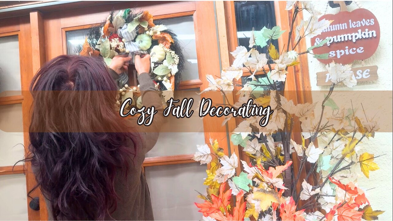 🍁 NEW DECORATE WITH ME // Autumn Porch Transformation You’ll Want to Copy