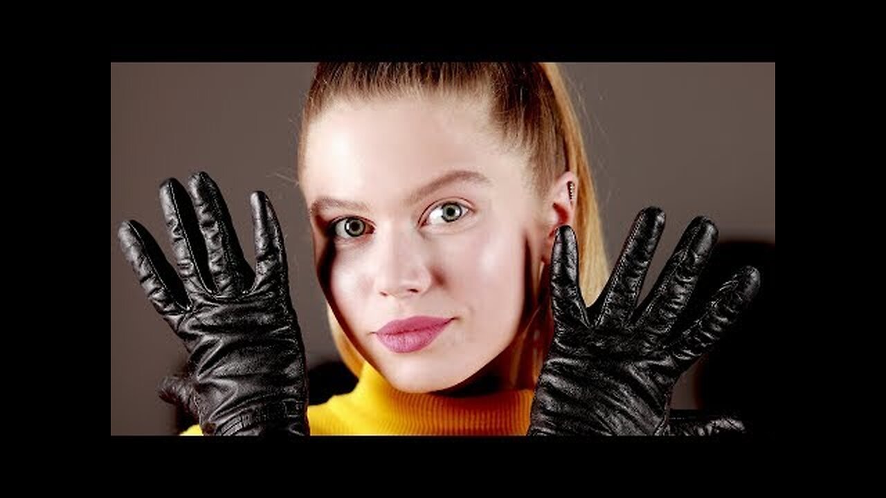 ASMR LEATHER GLOVE SOUNDS COMBO!