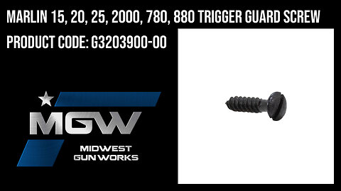 Marlin 15, 20, 25, 2000, 780, 880 Trigger Guard Screw - G3203900-00