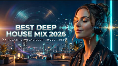 Best Deep House Mix 2026 - Relaxing Vocal Deep House Music