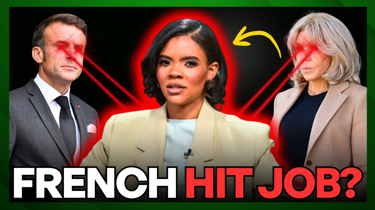 Candace Owens ALLEGES Macron–Israel Assassination Plot