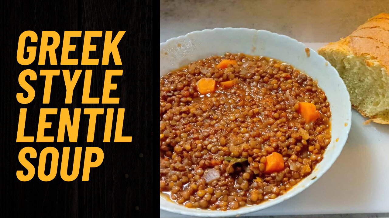 Greek Style Lentil Soup