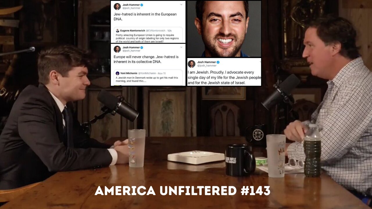 Josh Hammer vs Nick Fuentes and Tucker Carlson | Media Meltdown Exposed | America Unfiltered #143