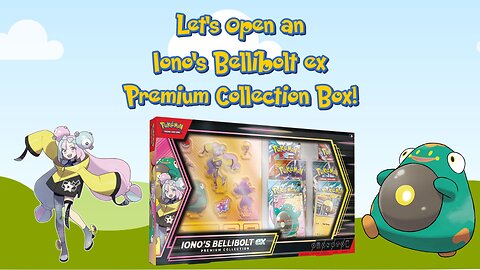 Let's Open an Iono's Bellibolt ex Premium Collection Box!