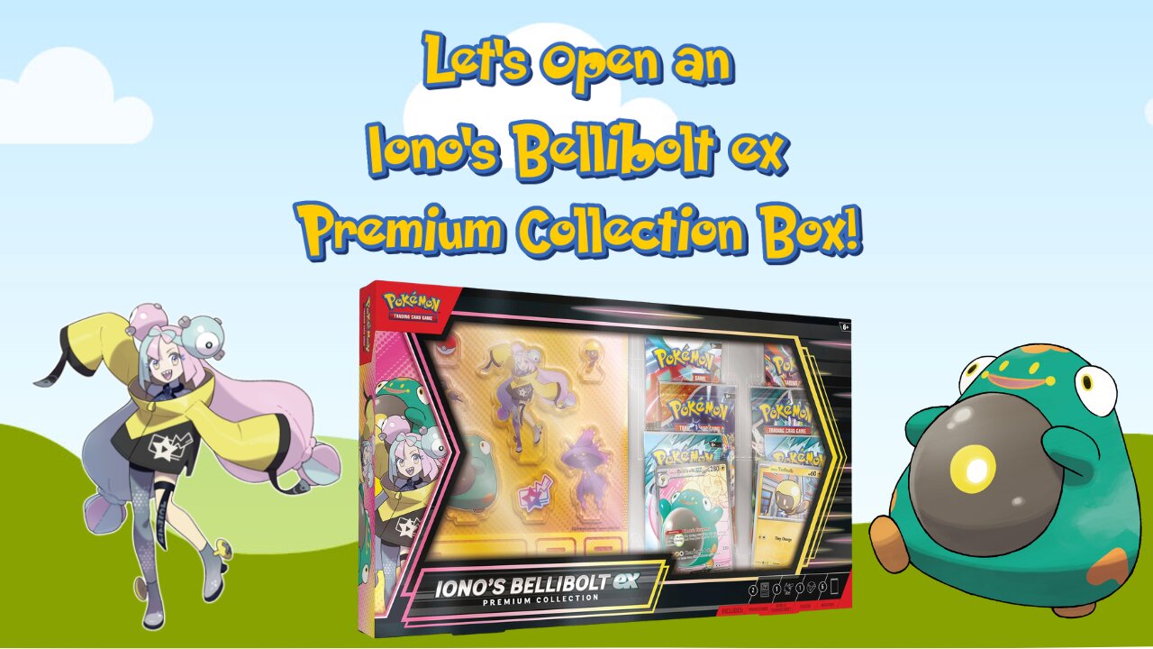 Let's Open an Iono's Bellibolt ex Premium Collection Box!