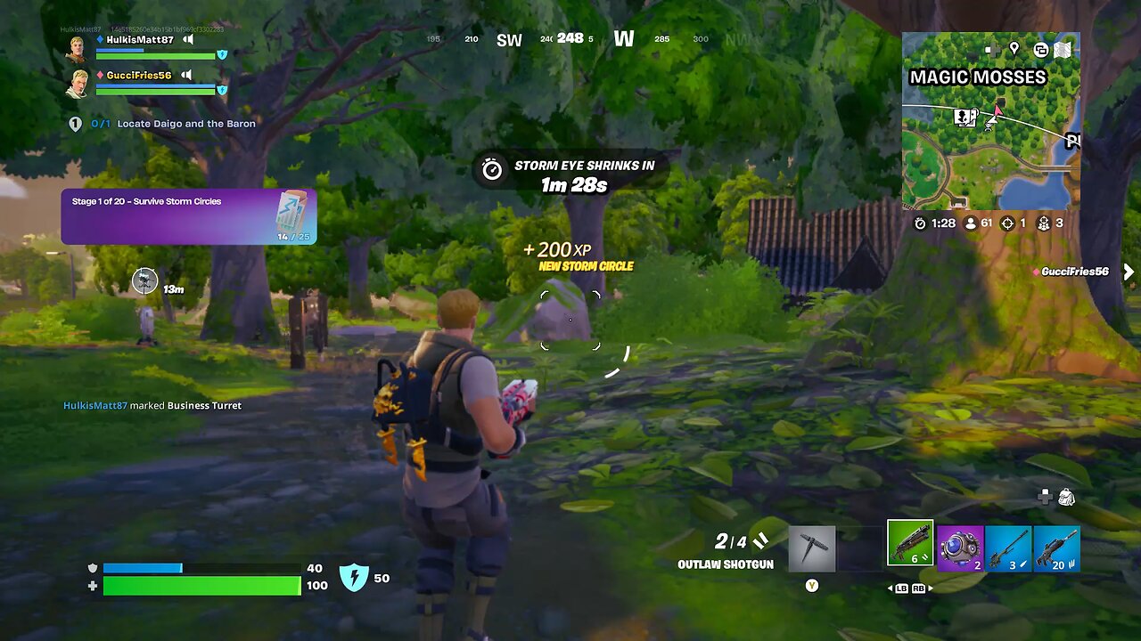 Fortnite father and son