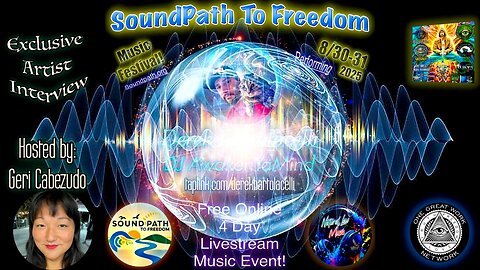 SoundPath To Freedom Artist Interview: AwakenYaMind - Hosted By Geri Cabezudo