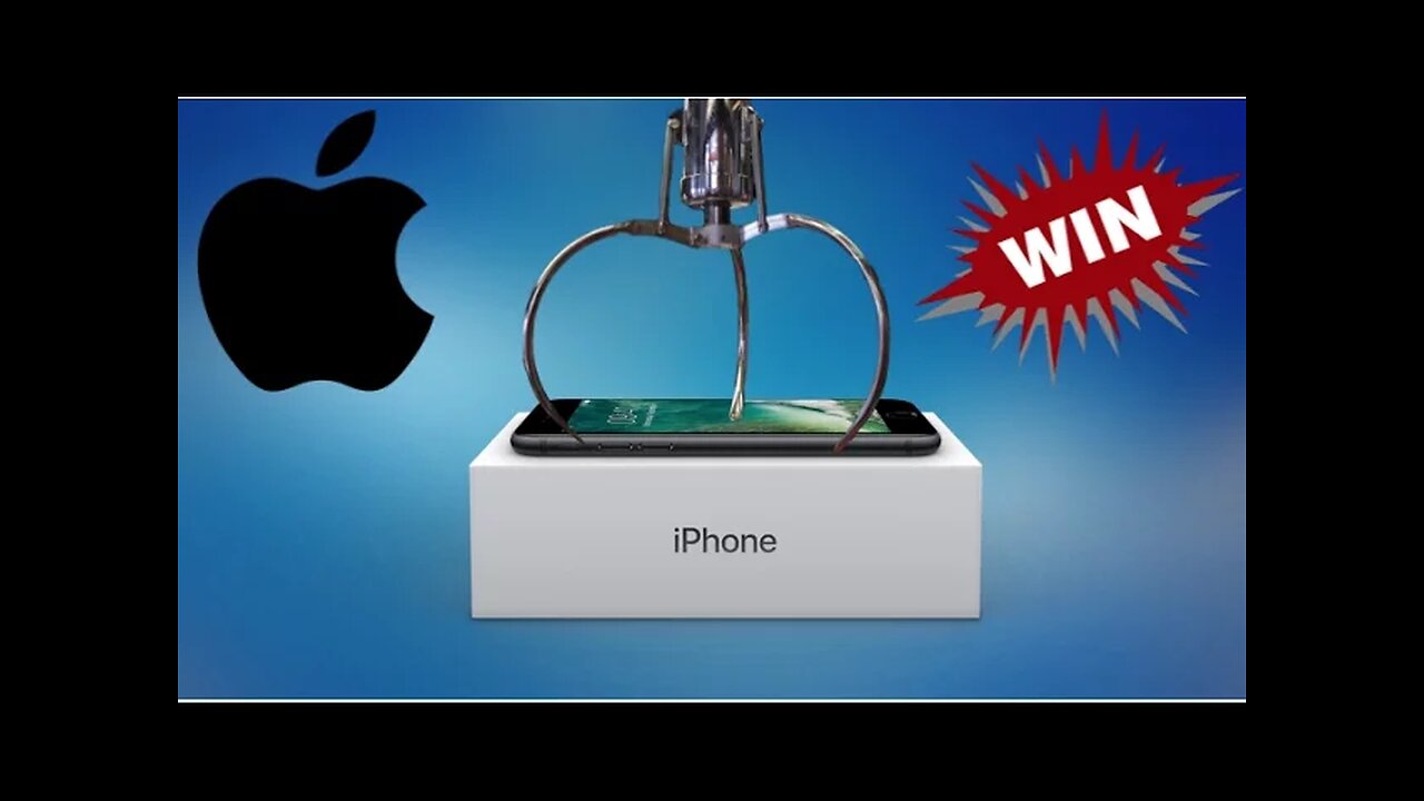 IPHONE 7 CLAW MACHINE WIN! (SKIT)