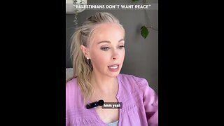 "PALESTINIANS DON'T WANT PEACE"