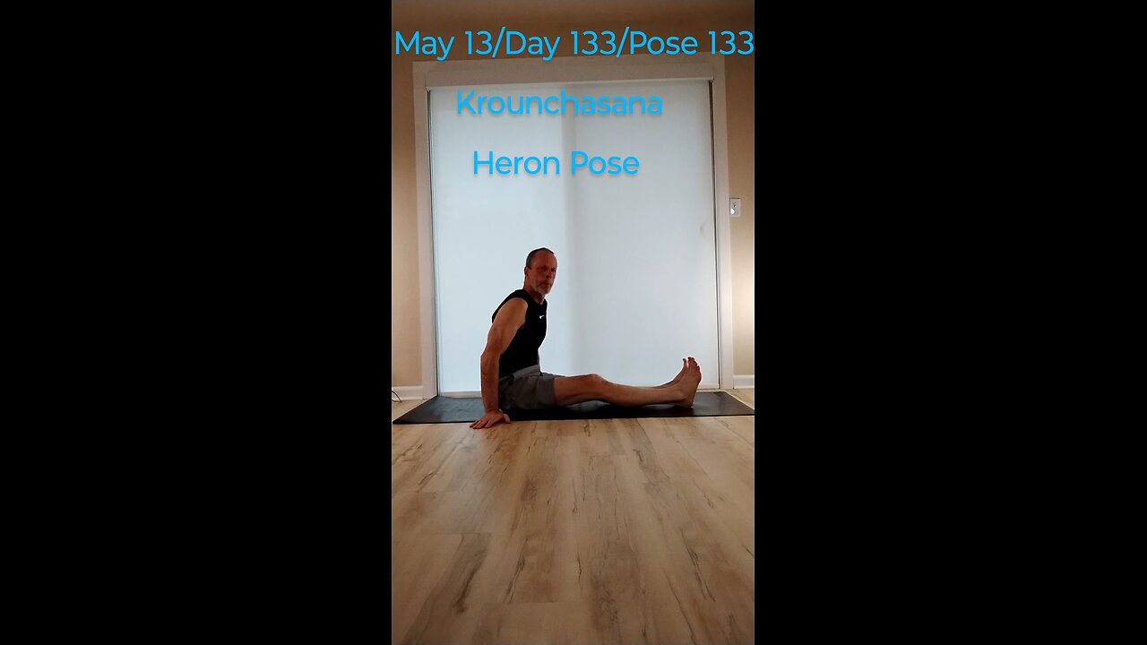 Krounchasana / Heron Pose