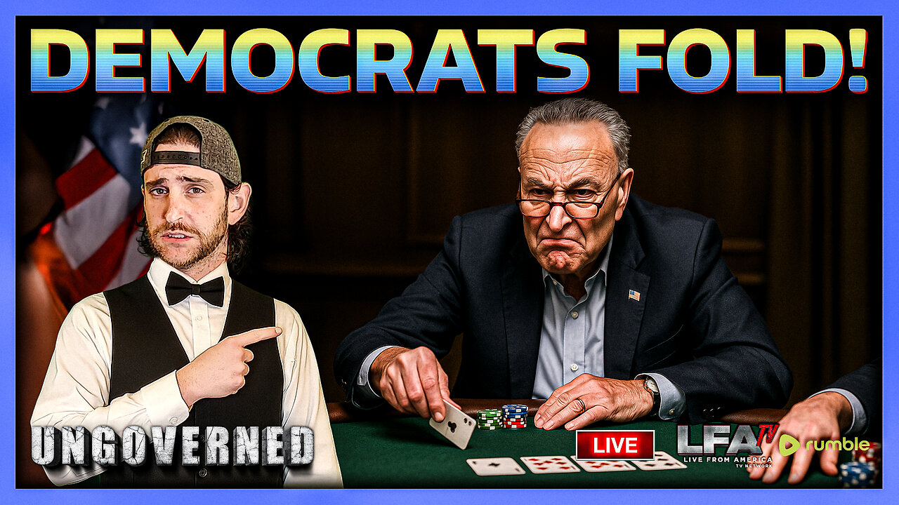 DEMS CAVE ON SHUTDOWN DEAL! | UNGOVERNED 11.10.25 10AM